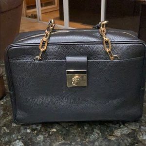 Versace black hand bag